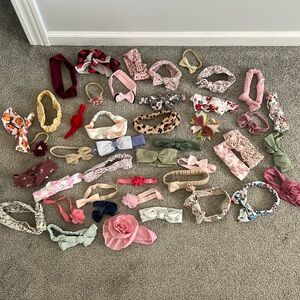 44 Assorted Bows For Baby/Little Girl